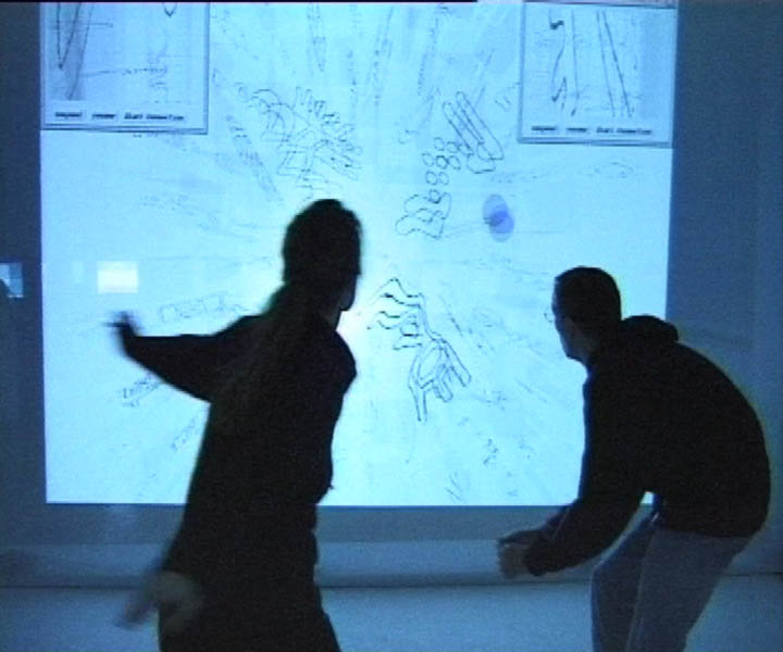 Murmuring Fields als partizipative Installation, Transmediale  Berlin 1999