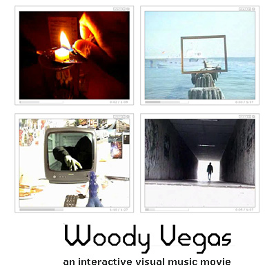 Woody Vegas - an interactive visual music movie
