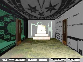 Memory Room:  Memory Theatre One, Robert Edgar 1985 (CD-ROM Demoversion, Iconceptual 2003)